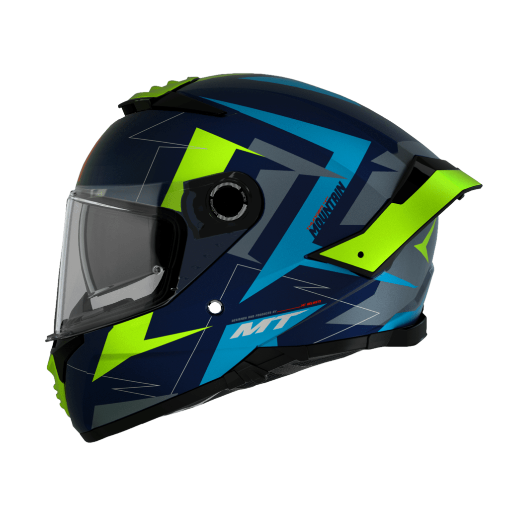 MT Helme Integral MC Helm Thunder 4 SV Mountain Matt Blue