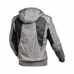 Macna Kevlar Mc-Hoodie Breeze grau /schwarz