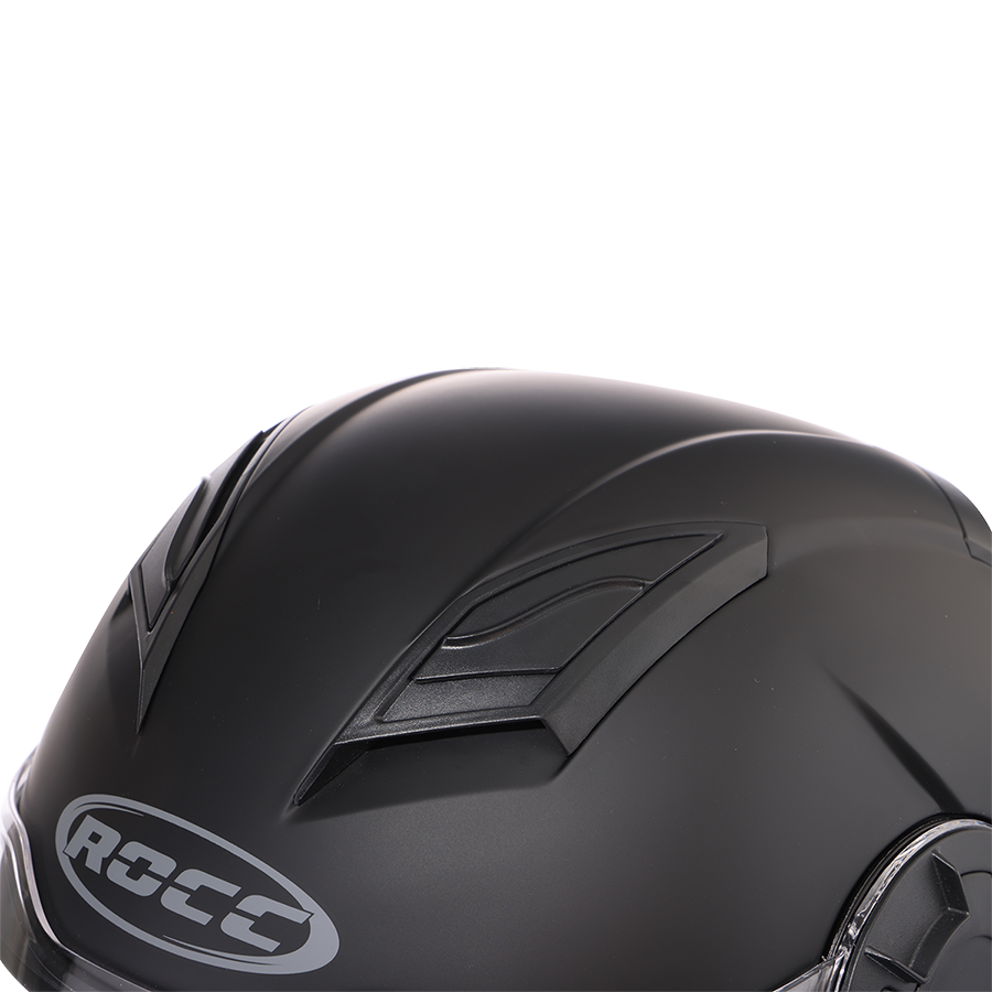 Rocc Jet MC Helm 285 Schwarz /Weiß