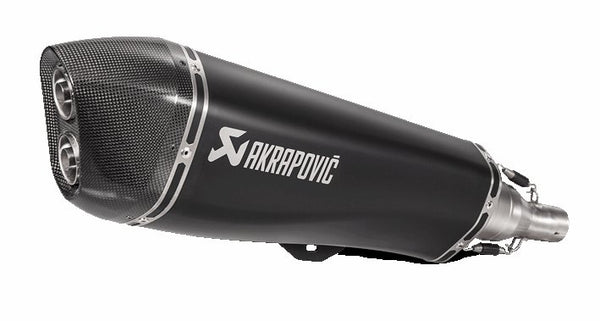 AKRAPOVIC MUFFLER SS BLK PIA MP3 S-PI5SO1-HRAASSBL