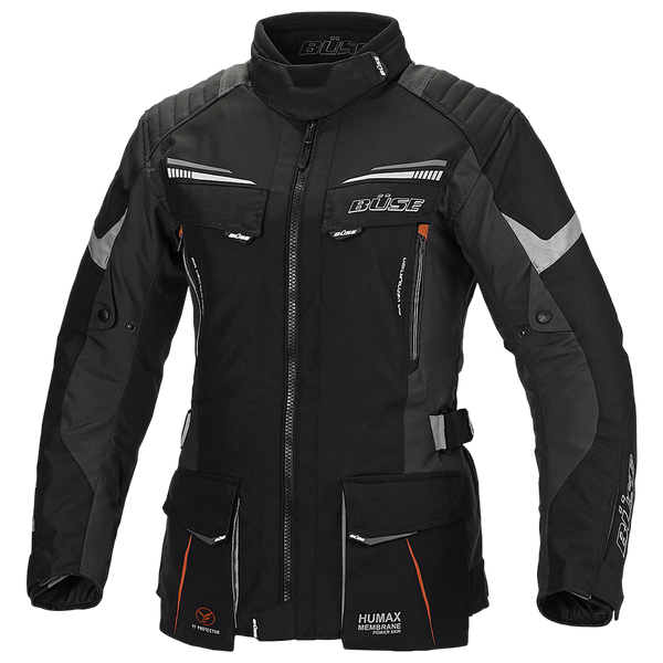 BÖSE Dam Textil Mc-Jacke Lago Pro Schwarz 