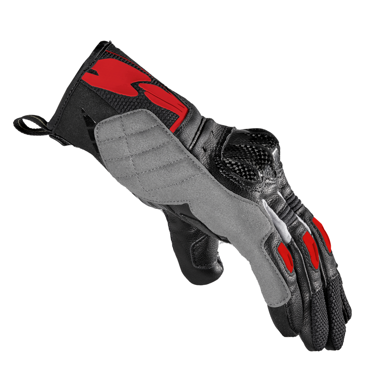 Spidi MC Gloves G-Carbon Black /Red