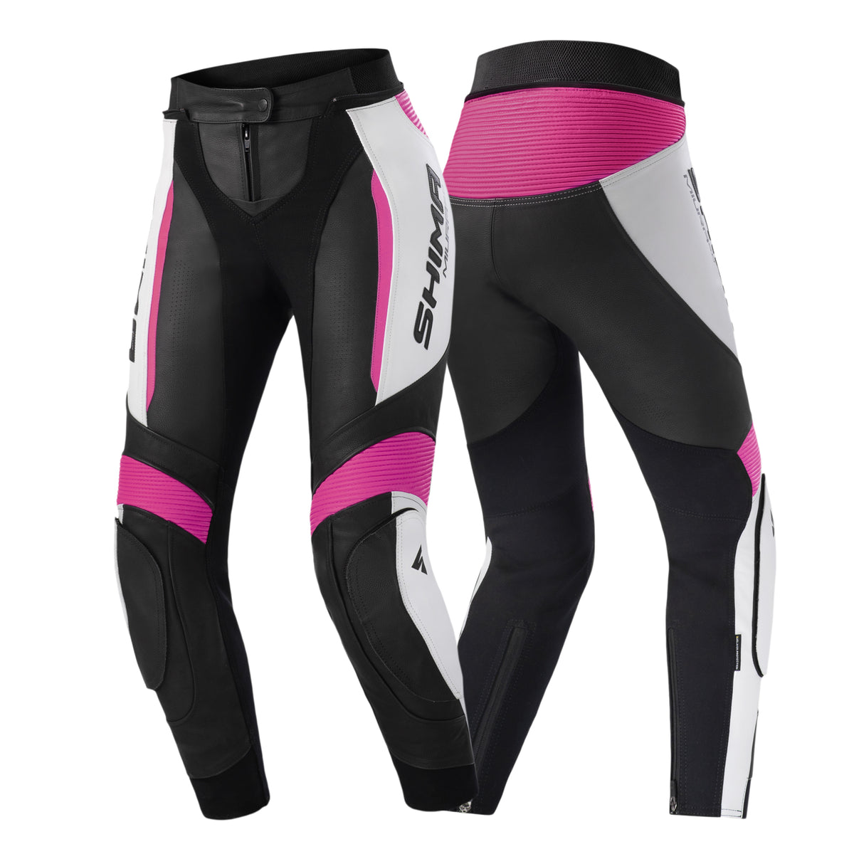 Shima Mc-Lederhose Miura 2.0 schwarz /rosa