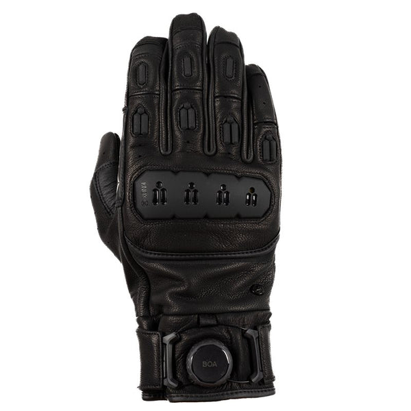 Knox Mc-Handschuhe Orsa Leder MK3 Schwarz 