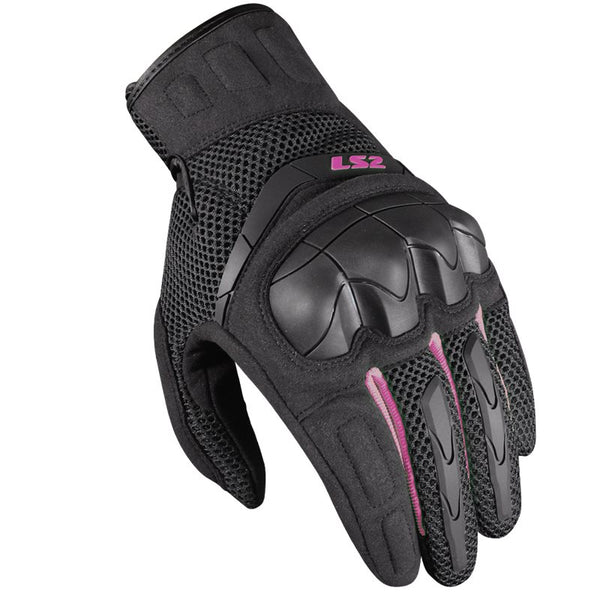 LS2 Ladies MC-Gloves Cubra Black/Purple