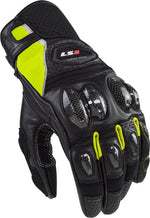 LS2 MC -Handschuhe Funken schwarz/Gelb