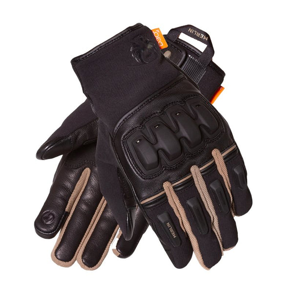 HANDSCHUH MERLIN JURAHYDRO Schwarz/Sand 
