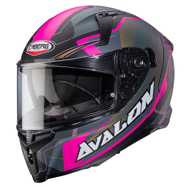 Helmet Caberg Avalon X Optic Matt Black/Gray/Pink