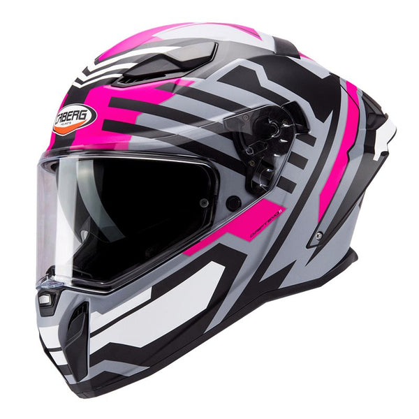 Caberg Integral MC Helm Operation Evo II Horizon Matt Grey /Schwarz /Pink