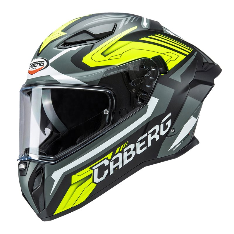 Helm Caberg -Operation Evo II Jarama Matt Black/Grey/Neongul