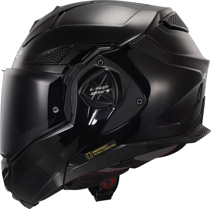 LS2 Öffnen MC Helm Advant x Schwarz