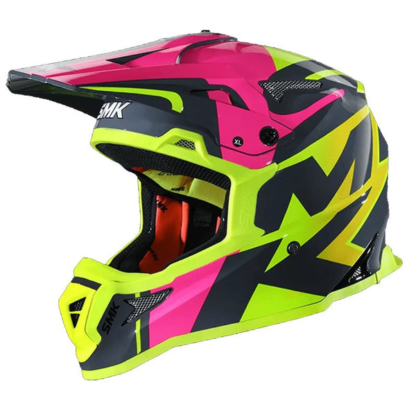 Helm SMK Allterra Xpower Gelb/Pink