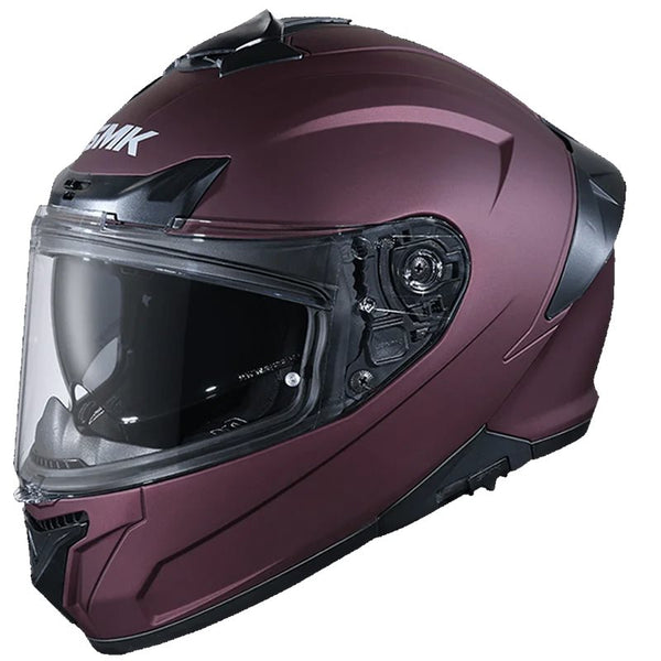 Helm SMK Typhoon Matt Burgund
