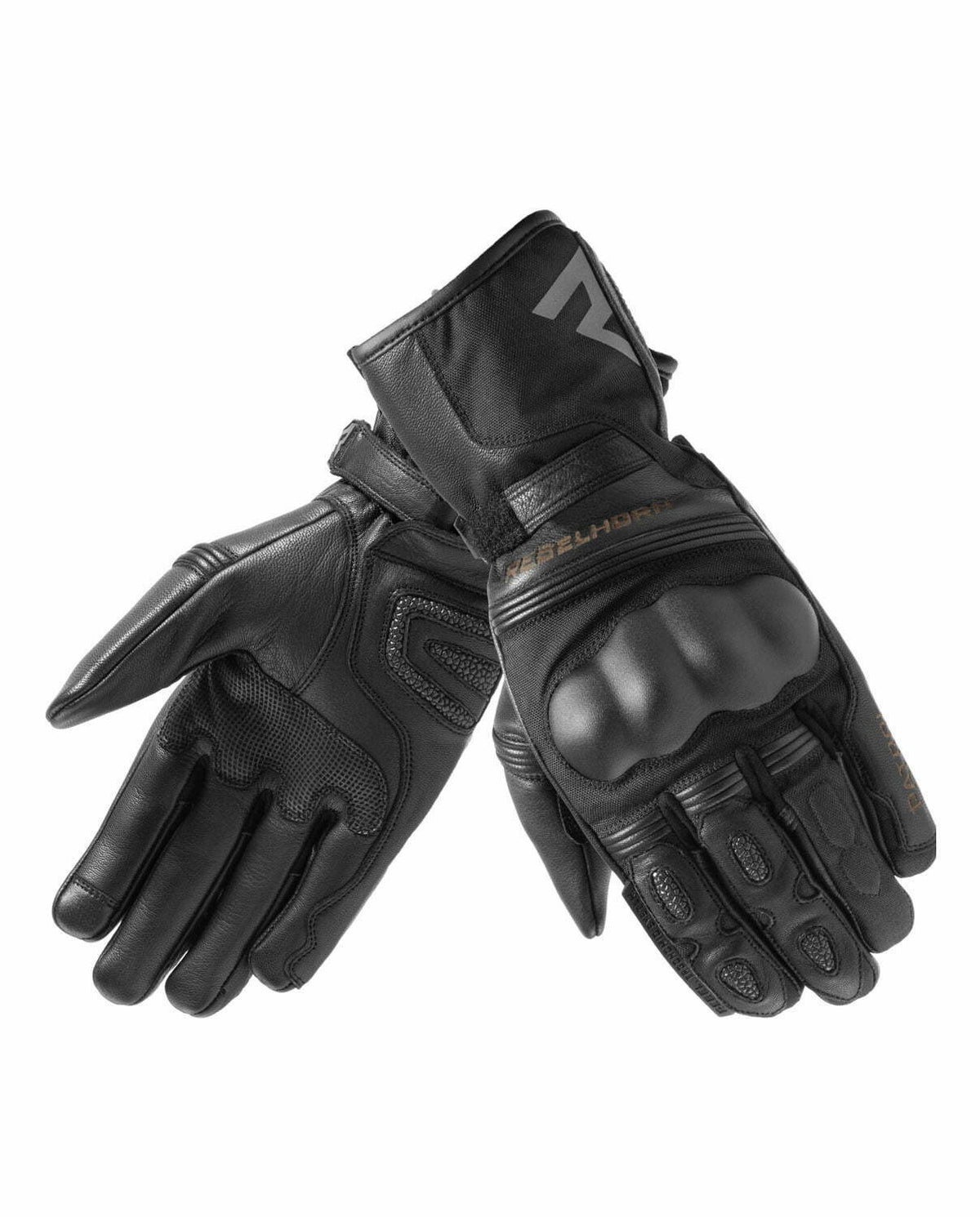 Rebelhorn MC Handschuhe patrouillieren lange schwarz