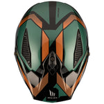 MT Helme öffnen MC Helm Streetfighter SV S P1R Green