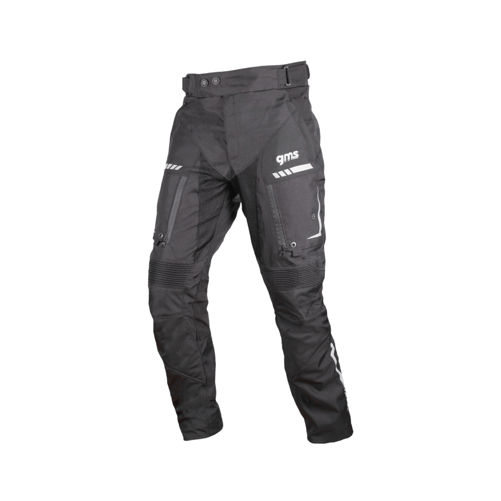 GMS Textile MC-Pants verfolgen hell schwarz