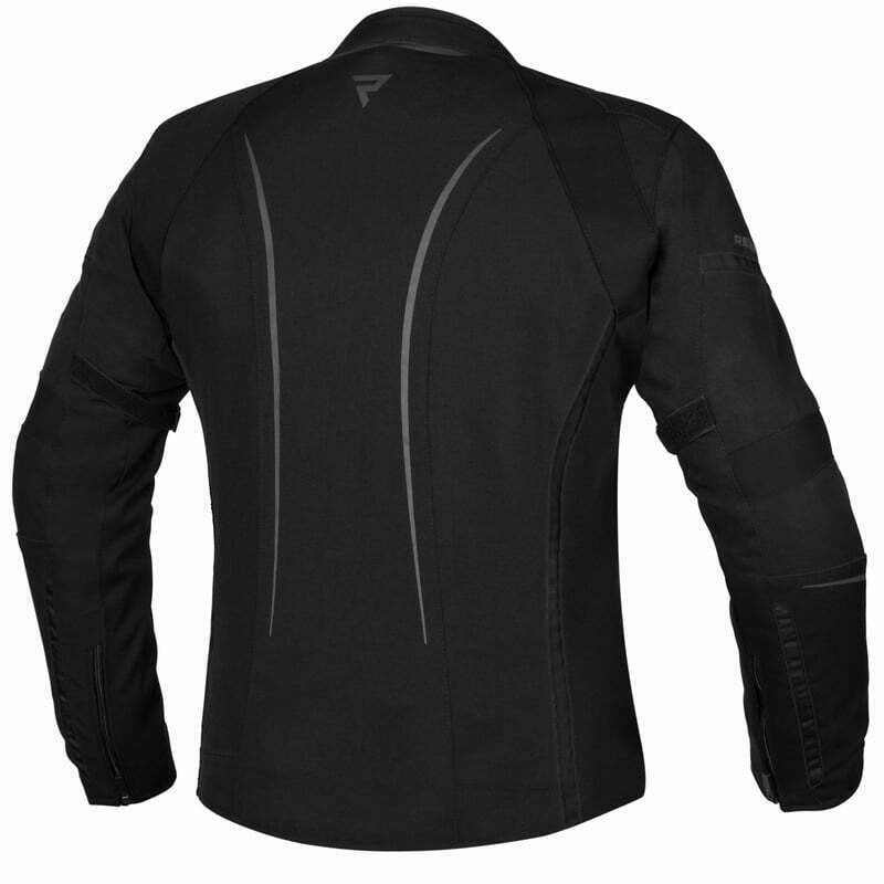 Rebelhorn Dam Textil Mc-Jacke Luna Schwarz 