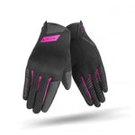 Shima ladies mc-gloves one evo black /pink