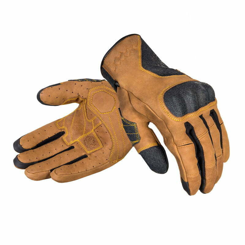 Broger MC Handschuhe Florida Cognac