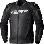 Rst mc-leather jacket tractech evo 5 black