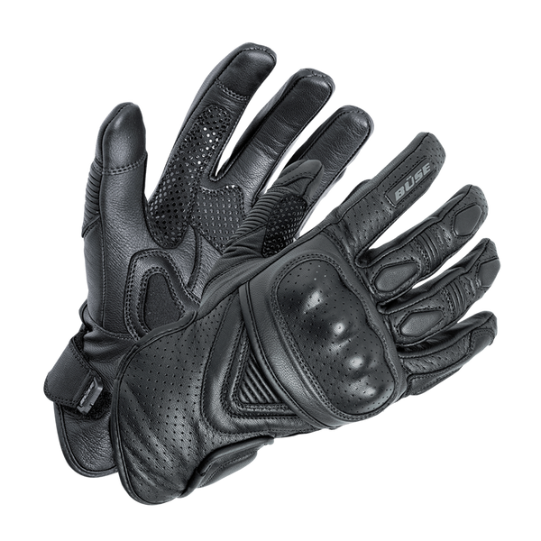 BÜSE Mc-Handschuhe Cafe Racer Schwarz 