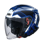 SMK Jet MC Helm GTJ Tourer Blue /White