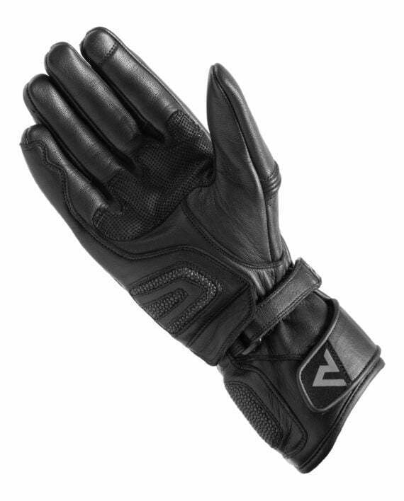 Rebelhorn Mc-Handschuhe Patrol Lang Schwarz /Grau 