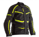 RST Textil Mc-Jacke Maverick Schwarz /Flu 