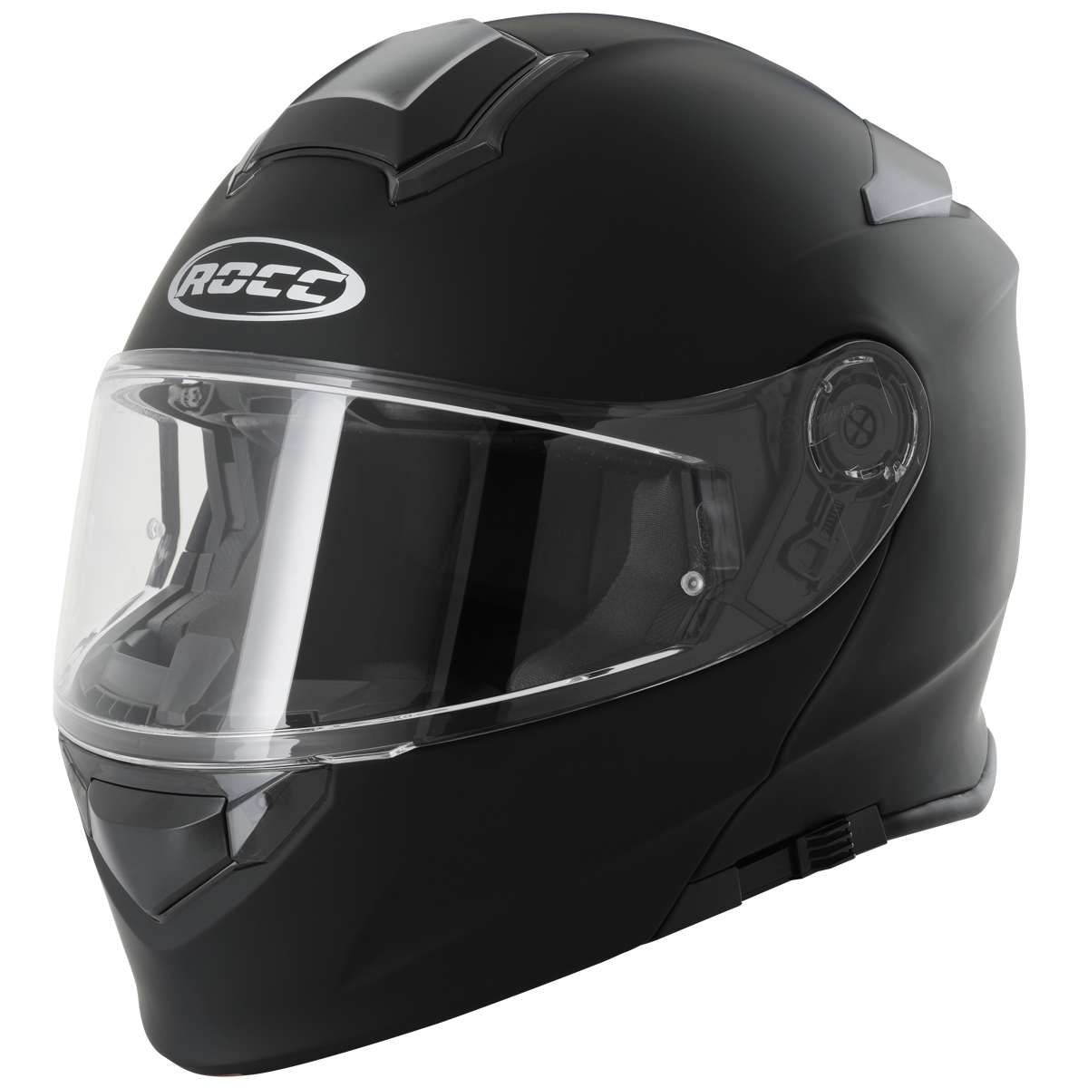 ROCC 830 Öffnen MC Helm Matt Black