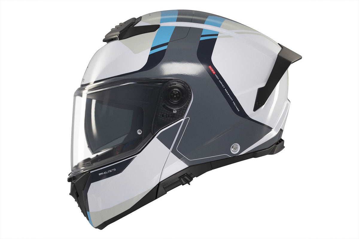 Mt Helmets Openable MC Helmet Atom 2 Sv Emalla C17