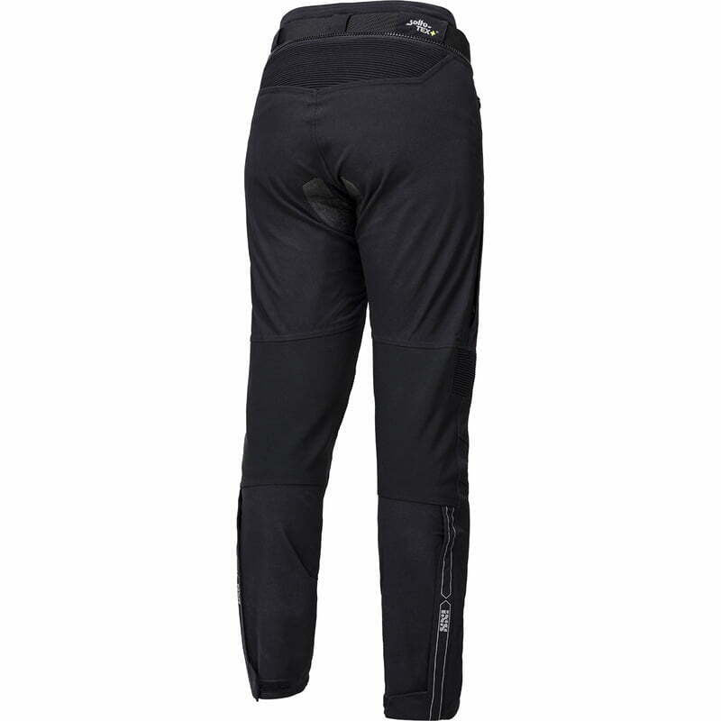 IXS Lady Laminated Textile Mc-Pants St Plus schwarz