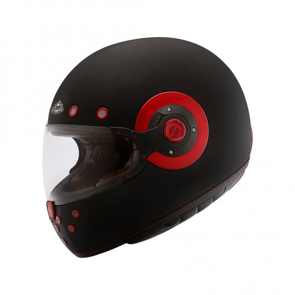 SMK Integral Mc-Helm Retro Schwarz /Rot 