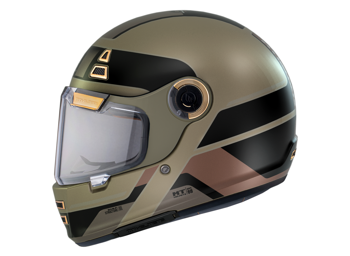 MT Helme Integral MC Helm Jarama 68. C9 Gold Matt