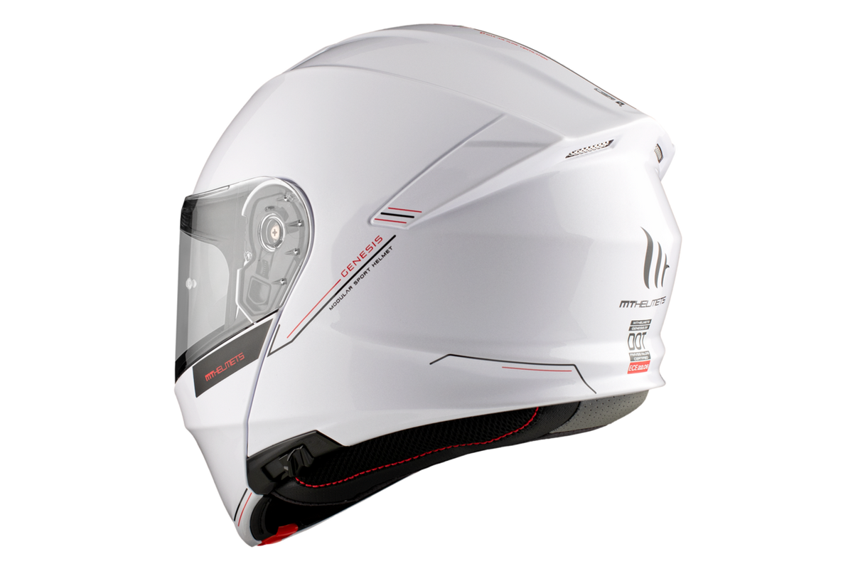 MT -Helme Öffner MC Helm Genesis SV White