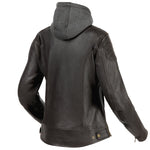 Rebelhorn lady leather mc jacket impala brown