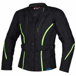 Ozone Lady Textile MC Jacke Sahara Schwarz /Grippe