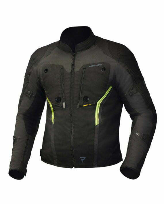 Rebelhorn Textile MC Jacket Borg Black /Grippe