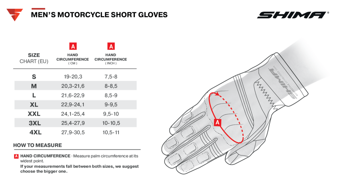 Shima MC Handschuhe Air 2.0 Grau