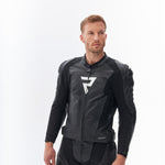 Rebelhorn MC-Lederjacke Veloce Schwarz