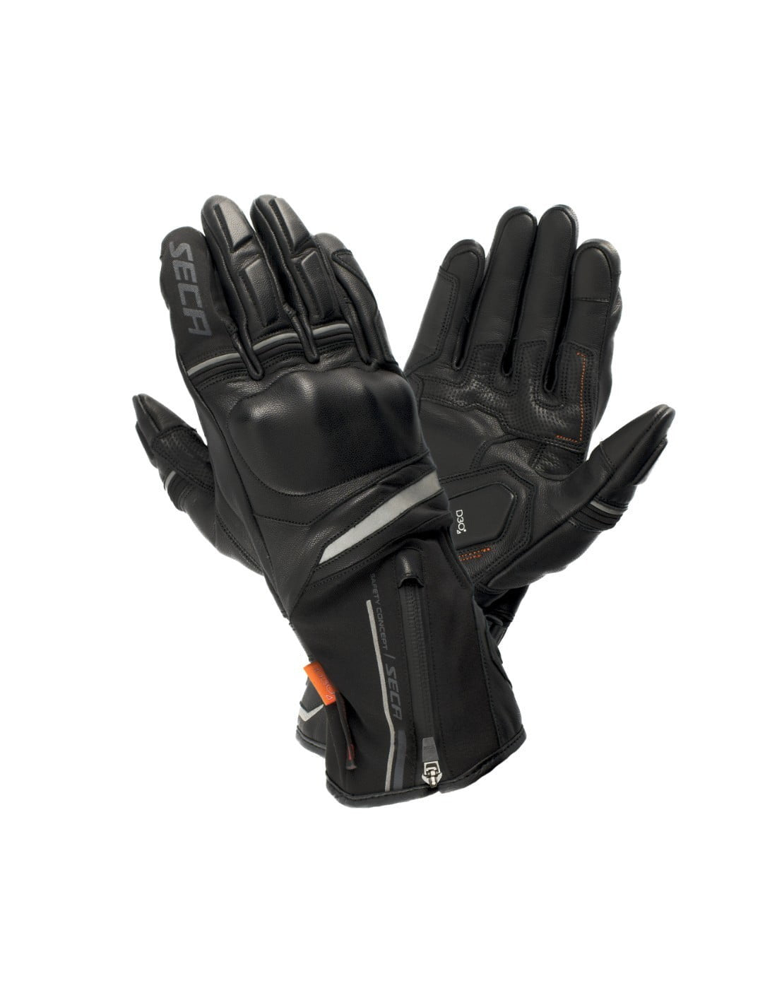 Seca MC Handschuhe stürmisch schwarz