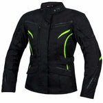 Rebelhorn Dam Textile MC Jacke Hiker III Schwarz /Grippe