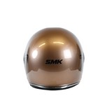 SMK Jet MC Helm Retro Seven Brown