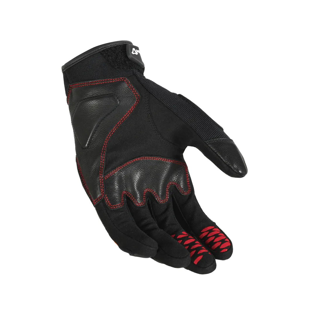 Macna Mc-Gloves Rime Black /Rot