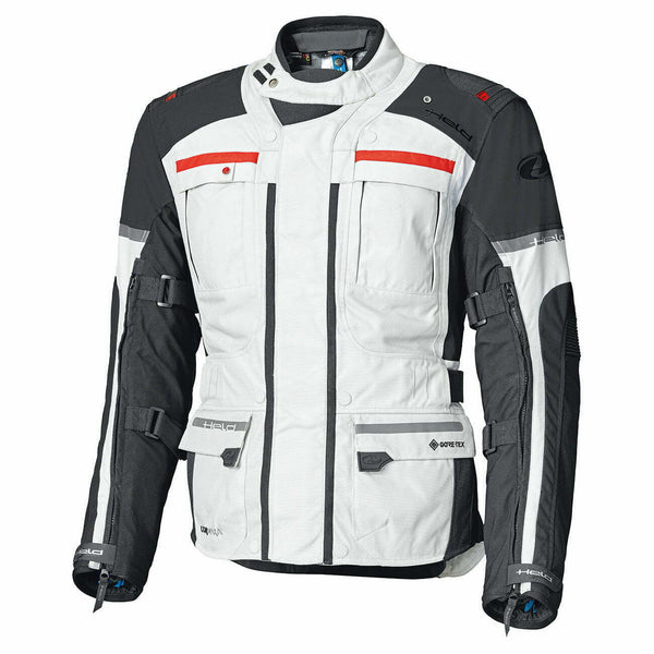 Held Gore-Tex® Textil Mc-Jacke Carese Evo Grau 