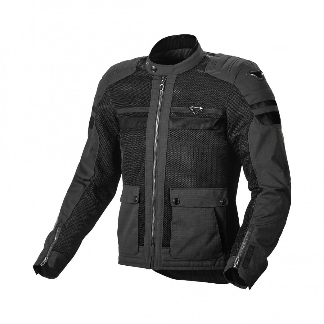 Macna Dam Textil Mc-Jacke Fluent Schwarz 