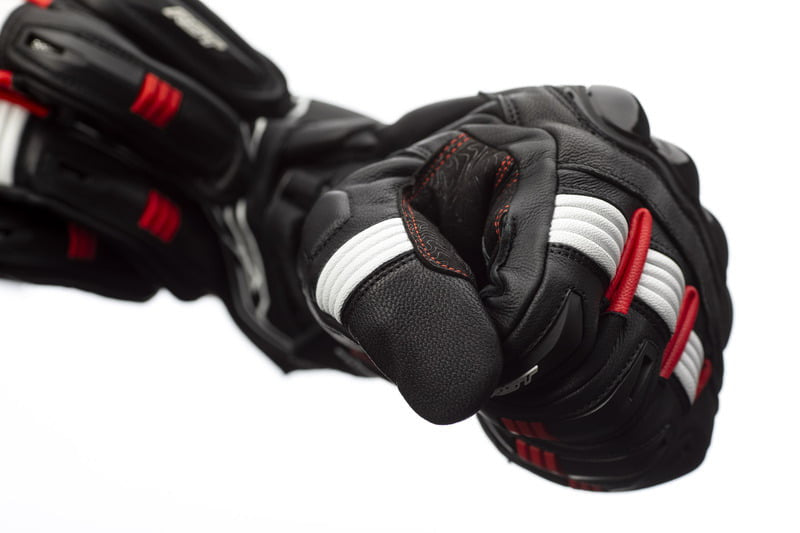 RST Sport Mc-Gloves Pilot Black /Rot