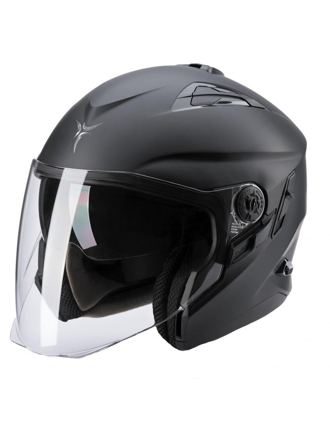 Seca Offene Mc-Helm Mirage II Matt Schwarz 