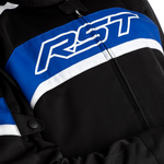 Rst textile mc-jacket pilot black /blue