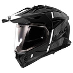 LS2 Abenteuer MC Helm Pionier Namib Schwarz /Weiß