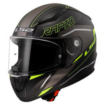 LS2 Integral MC Helm Rapid II Rokku Schwarz /Grippe